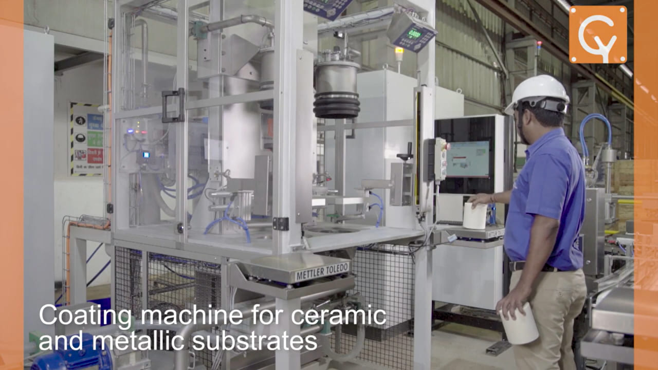 Passenger Car Standalone Catalytic Converter | Cybernetik Substrate Coating Automation